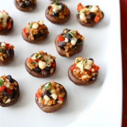 Southwestern Stuffed Mushrooms