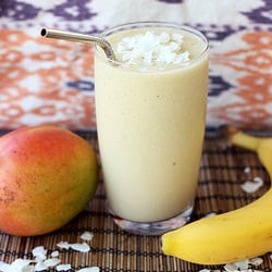 Coconut Mango Banana Smoothie