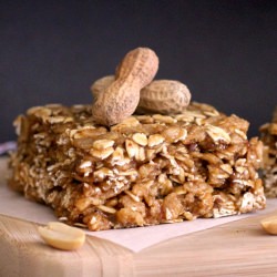PB Butterscotch Granola Squares
