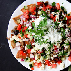 Gyro Nachos