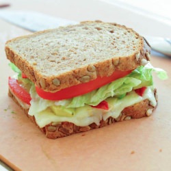 garden fresh grilled cheese