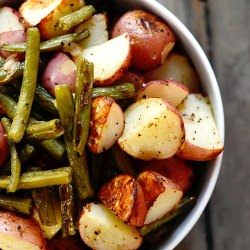 Rustic New Potato and Bean Salad
