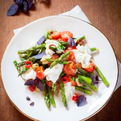 Warm Asparagus Salad