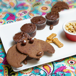 Dachshund Cupcakes