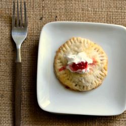 Mini Strawberry and Rhubarb Pies