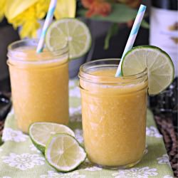Peach & Honey Sangria Slushies