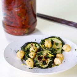 Roasted Zucchini Salad
