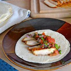 Grilled Chicken Soft Taco
