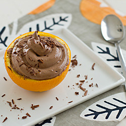 Orange Cardamom Chocolate Mousse