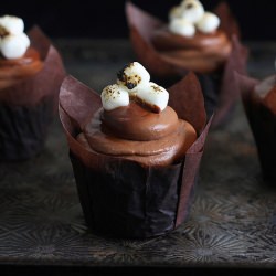 Chocolate Marshmallow Cupcakes