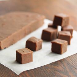 Homemade Milk Chocolate Fudge
