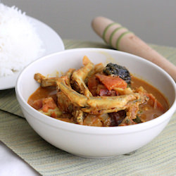 Small Fish in Coconut Milk