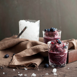 Pomegranate, Blueberry, Matcha Tea