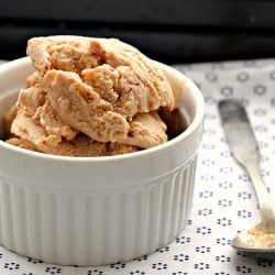 Strawberry Balsamic Ice Cream
