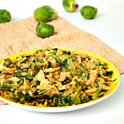 Brussels Sprouts Stir Fry