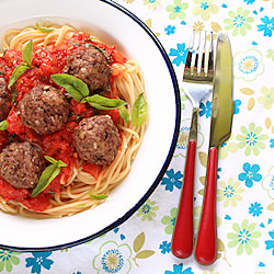 Spaghetti with Meatballs