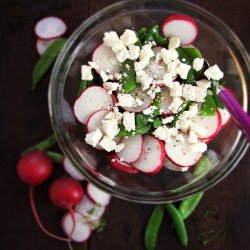 Snap Pea and Radish Salad
