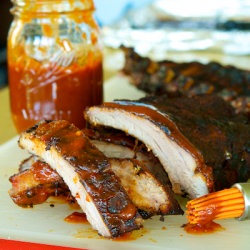 Baby Back Ribs w/ Citrus BBQ Sauce