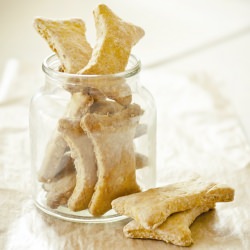 Carrot cookies for dogs