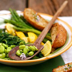 Spring veggie salad