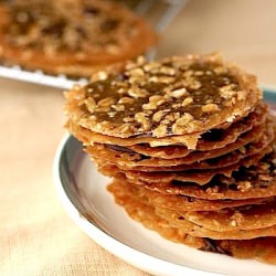 Dark Chocolate Oatmeal Florentines
