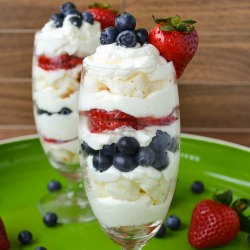 Coconut Mascarpone Cream Parfaits