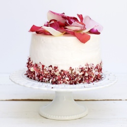 White Rose Cake