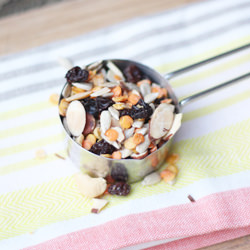 Baked Lentil Trail Mix