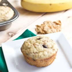 Banana Yogurt Bran Muffins