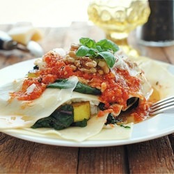 Free-Form Vegetarian Lasagna