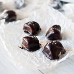 Chocolate Stout Covered Beer Carame