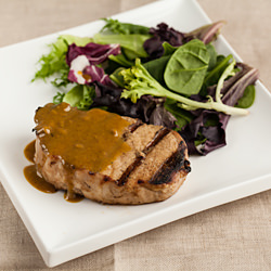 Maple Mustard Pork Chops