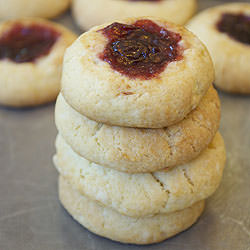 Cherry Shortbread Cookies