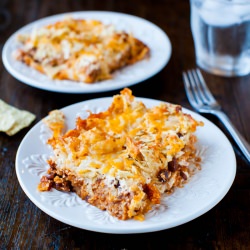 Chips & Cheese Chili Casserole