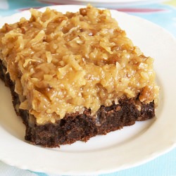 German Choc Brownies
