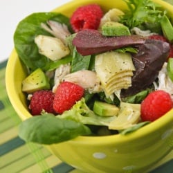 Chicken Raspberry Salad