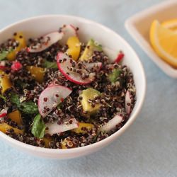 Black Quinoa Salad