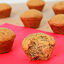 Eggless Banana Muffins