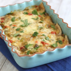 White Chicken Enchiladas