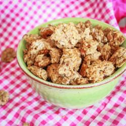 Maple Almond Granola Clusters