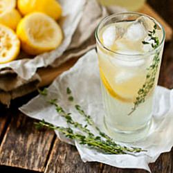 Lemon-Thyme Tequila Spritzer