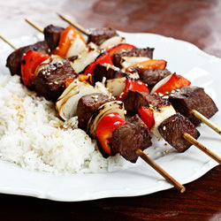 Steak & Veggie Kabobs