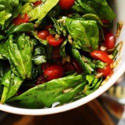 Simple Spinach Salad