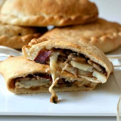 Mushroom and Asiago Calzoni