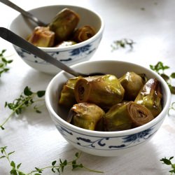 Artichokes with Honey and Thyme