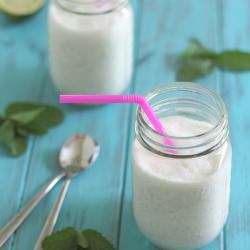 Coconut Lime Ice Smoothie