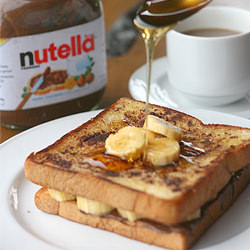 Banana-Nutella French Toast