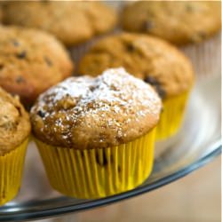 Vegan Banana Chocolate Chip Muffins
