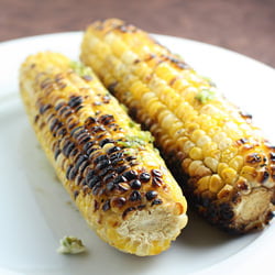 Grilled Corn and Jalepeno Butter