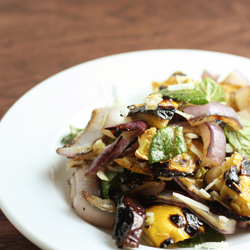 Grilled Vegetables with Mint